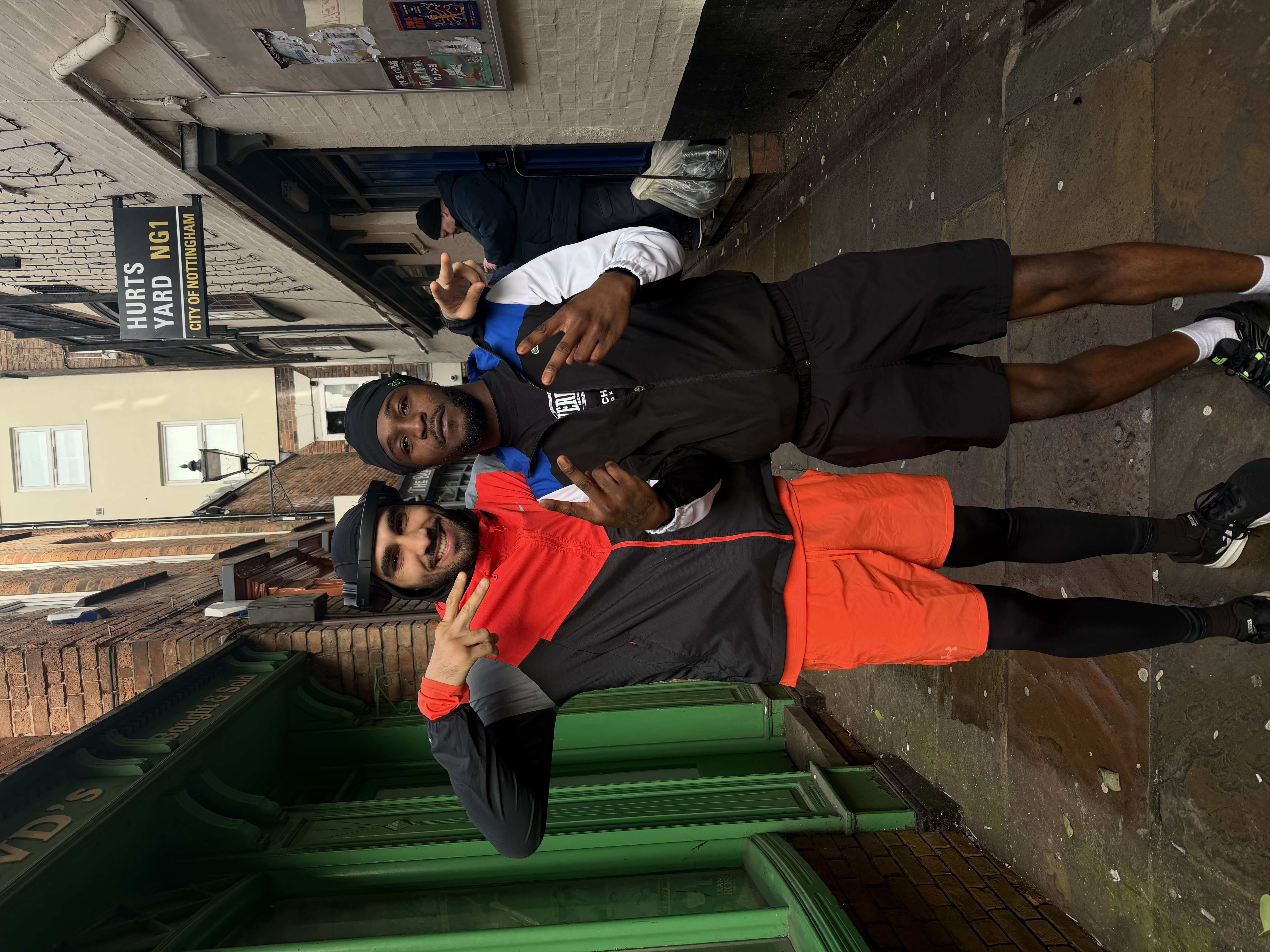 Daniel Stoican ringside during competition — ABA National Champion from Nottinghamshire